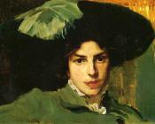 华金索罗利亚巴斯蒂达 - Maria Con Sombrero